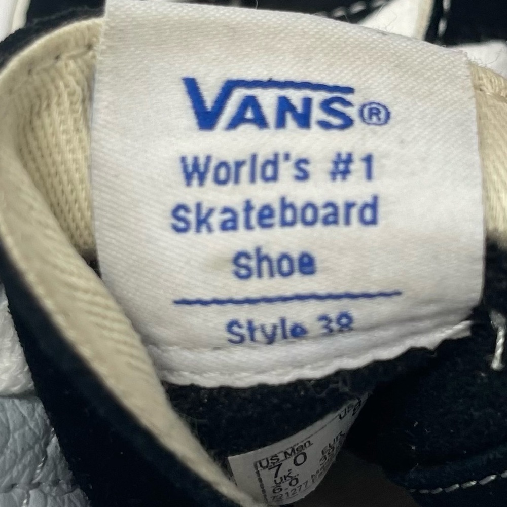 Vans Shoes Womens 8.5 Mens 7 Sk8‎ Hi 38 DX Pink Black Suede Ultra Cush Anaheim - Picture 10 of 12